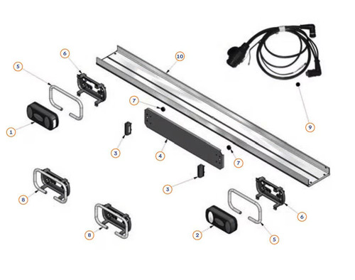 Heckleuchte links weih tec - heckleuchte,