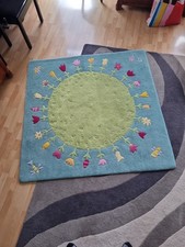 Haba Teppich Blumenplanet 150x150 cm