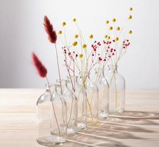 20x Mini Glas Vasen, Kleine
