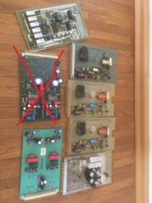 6 x Karte Studiotechnik TAB Tonographie Telefunken Console ANT