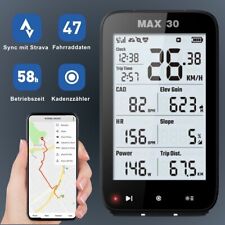 Fahrradcomputer mit GPS, Kraftmessung und Bedienung über die Mobile App Shanren