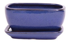 Bonsai - Schale eckig 16.5 x