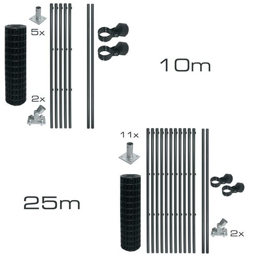 Gartenzaun set komplettset - gartenzaun,