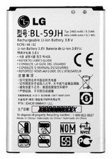 Original LG Optimus L7 II  Lucid2 Akku BL-59JH Batterie P710 Accu 2460mAh