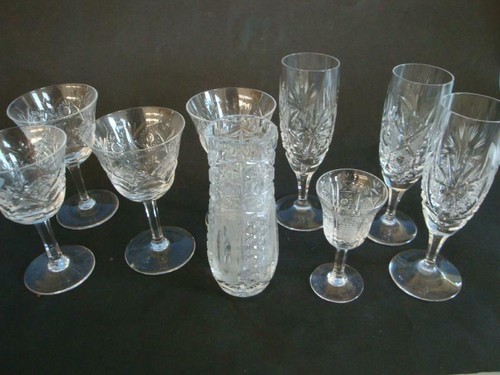 Vintage konvolut bleikristall - vintage,