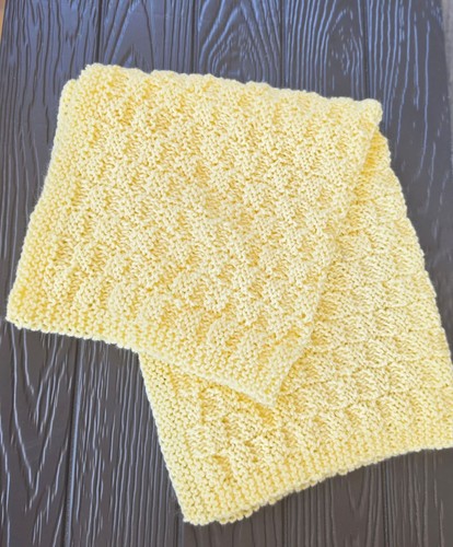 Baby kuscheldecke gelb muster - kuscheldecke,