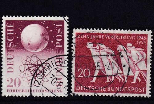 Bund 1955 214 used oo - 1955,,