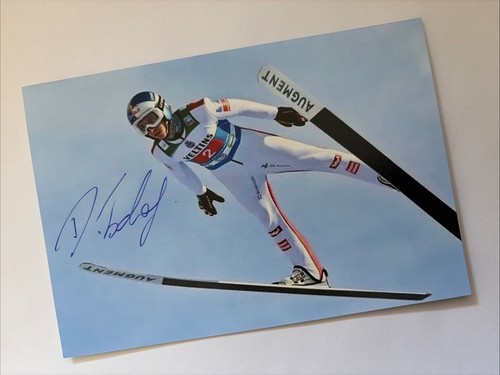 Original autogramm skispringen - original,