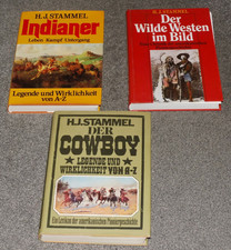3x H. J. Stammel, Indianer/