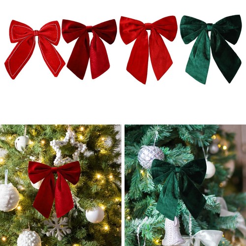 Weihnachtsbogen schleife samt - weihnachtsbogen,