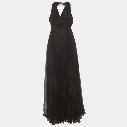 Versace maxikleid schwarz - versace,