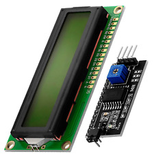 HD44780 1602 Grün LCD Display Arduino 2x16 Zeichen Bundle I2C IIC Schnittstelle