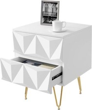 EUGAD Nachttisch Beistelltisch