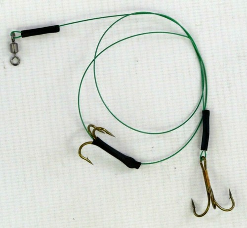 Hecht drahtspuren drillinge - 6,