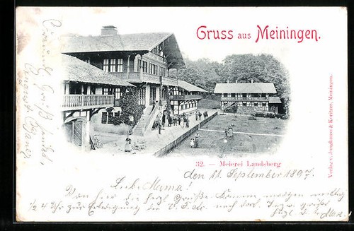 Meiningen meierei landsberg - meiningen,,