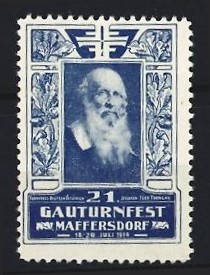 Reklamemarke maffersdorf - reklamemarke,
