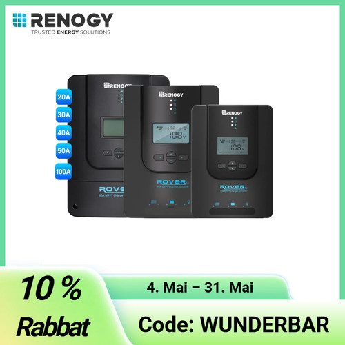 Renogy mppt solar laderegler - solar,