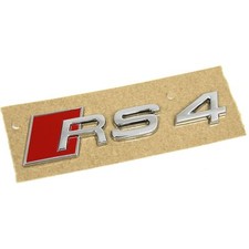 Original Audi RS4 (8E) Schriftzug seitlich Exterieur Tuning Emblem Zeichen Logo