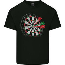 Distressed Dartscheibe Kinder T-Shirt Kinder