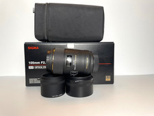 Sigma 105mm F2.8 Macro Objektiv mit Bildstabilisator EX OS DG HSM für Nikon F