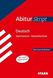 Stark abiturskript deutsch - stark,