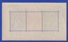 Berlin 1949 Währungsgeschädigten-Block ungebr * mit Falzen im Rand, Marken **