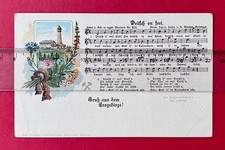 Erzgebirge Lied AK ANTON