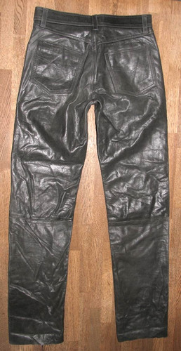 Raberg herren lederjeans - /,