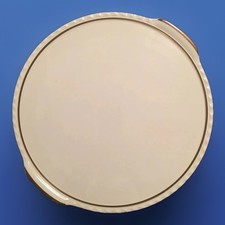 Große Steingut Kuchenplatte Villeroy & Boch Dresden A 319 , gebraucht , Ø 33,5cm