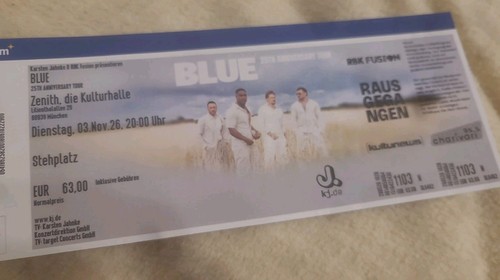 Konzert ticket von - 1,