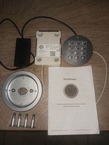Solar basic elektronikschloss - solar,