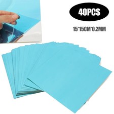 40X Spiegelfliesen Spiegelkacheln Wandspiegel Klebespiegel Dekospiegel 15cmx15cm