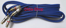 Chinch Audio Kabel High End 5m Hifi 99,99% Kupfer Neu Cinchkabel Verlängerung 25