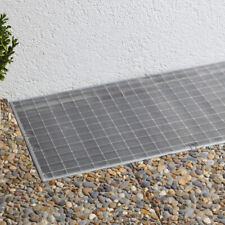 Lichtschacht Abdeckung Alu Gewebe Kellerschacht Aluminium Gitter 180 x 60 cm TOP