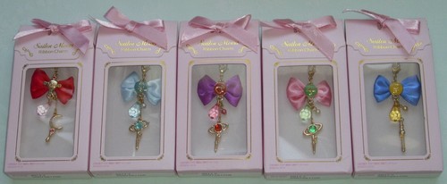 Sailor moon ribbon - 5, charms