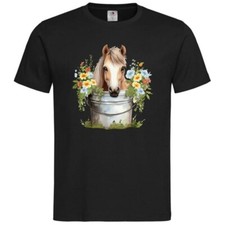 T-Shirt Pferde Reiten Pferd