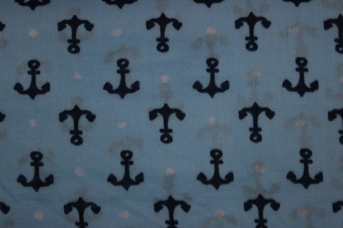 Musselin double gauze anker - musselin,