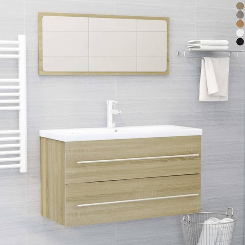 Badschrank mit spiegel - mit,