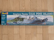 Schiff Bausatz 1:400 Revell 5083 Seaplane Tender U.S.S. Pine Island mit OVP