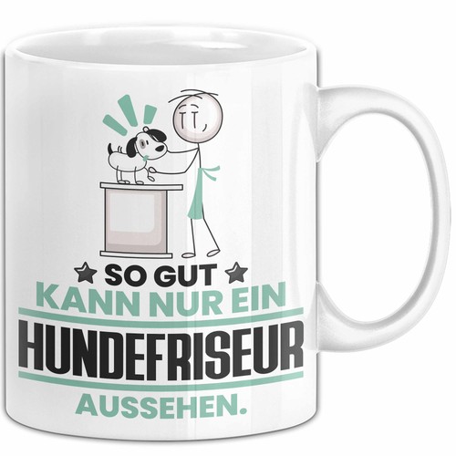 Hundefriseur geschenk tasse - hundefriseur, so