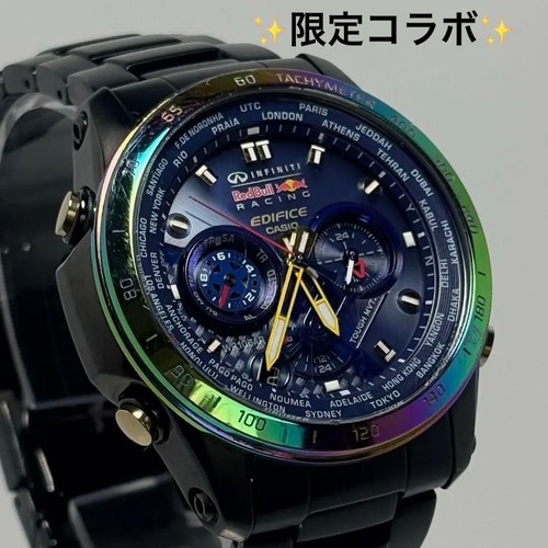 Casio edifice red bull - edifice, racing