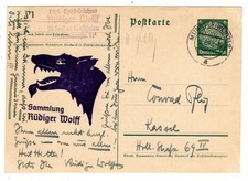 DR-3.Reich PRIVATE SPENDENKARTE SAMMLUNG Wolff (DA2230