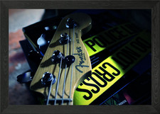 Fender Jazz Bass gerahmtes