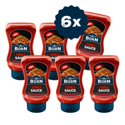 Born hot chili sauce 250ml - sauce,