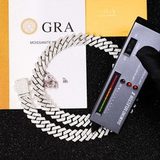 15mm Moissanite Cuban Link