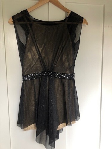 Schwarz gold glitzer - schwarz,