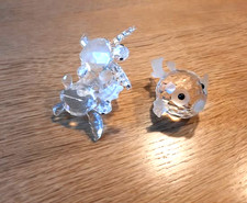 2 x Swarovski, Schildkröten und Kugelfisch ohne OVP