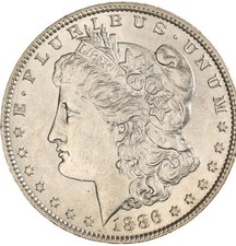 USA Morgan Dollar 1886