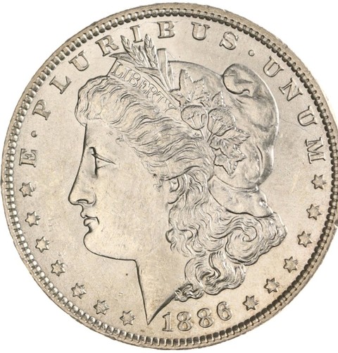 Usa morgan dollar 1886 - usa,