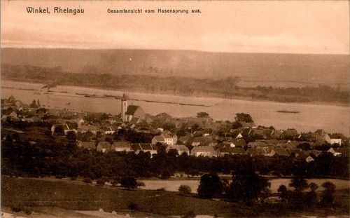 Gruss aus oestrich winkel - ak,